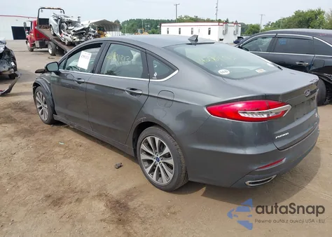 2020 Ford Fusion Se из США, поврежденный, VIN 3FA6P0T97LR202232